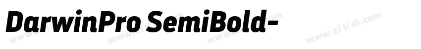 DarwinPro SemiBold字体转换 DarwinPro SemiBold字体转换